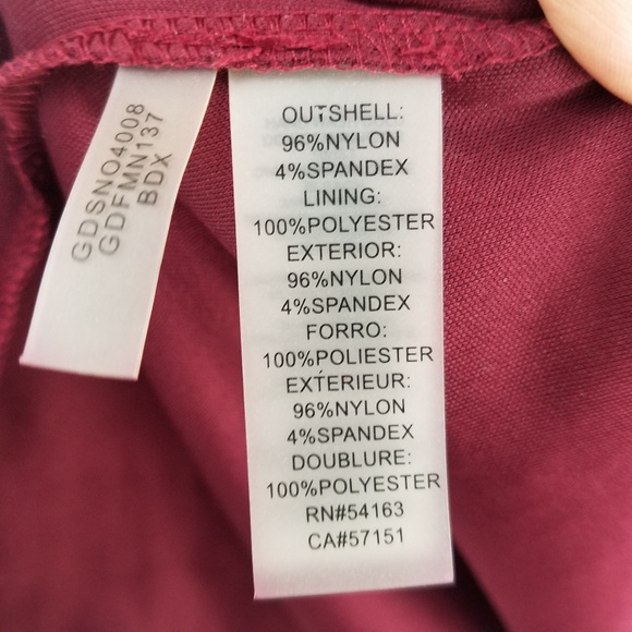 Guess Burgundy Red Lace Sweatheart Bodycon Dress 6 - Picture 6 of 7